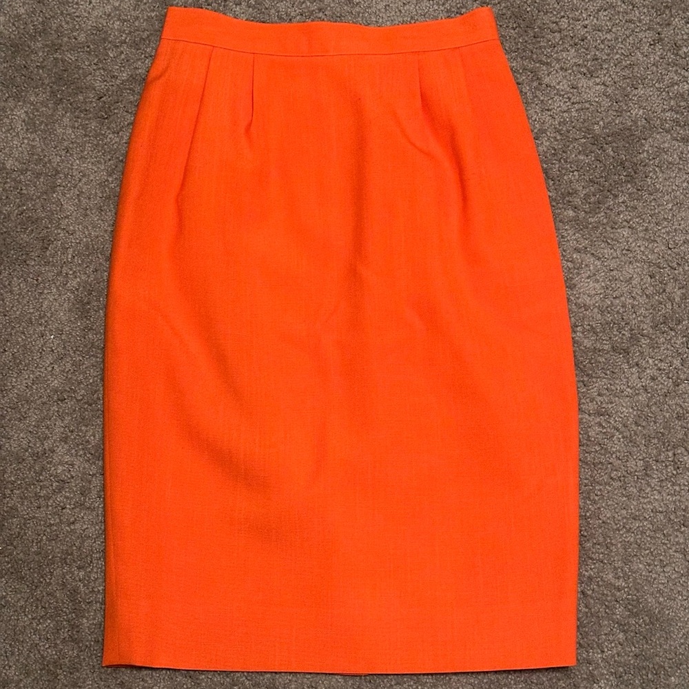 Vintage Orange Skirt